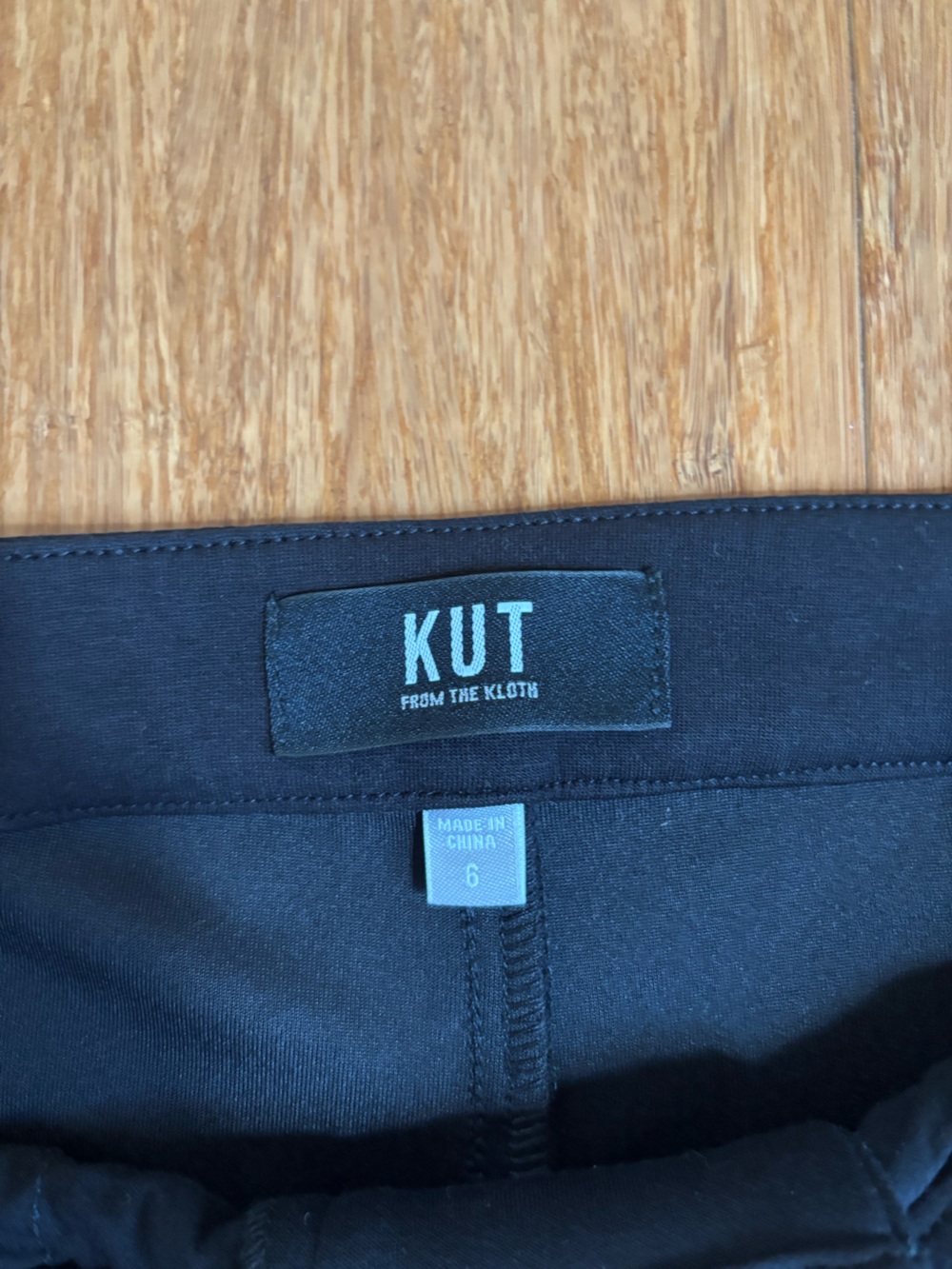 Kut from the Kloth Kids Black Leggings - Slim Fit Stretch